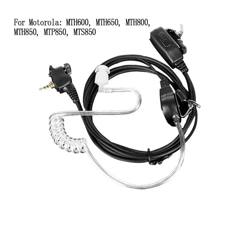 

Earpiece for Motorola Portable Radio MTH850 1Pin 2.5mm Air Tube Earpiece MTH850 MTH800 MTP850 MTS850 MTH600 Headset