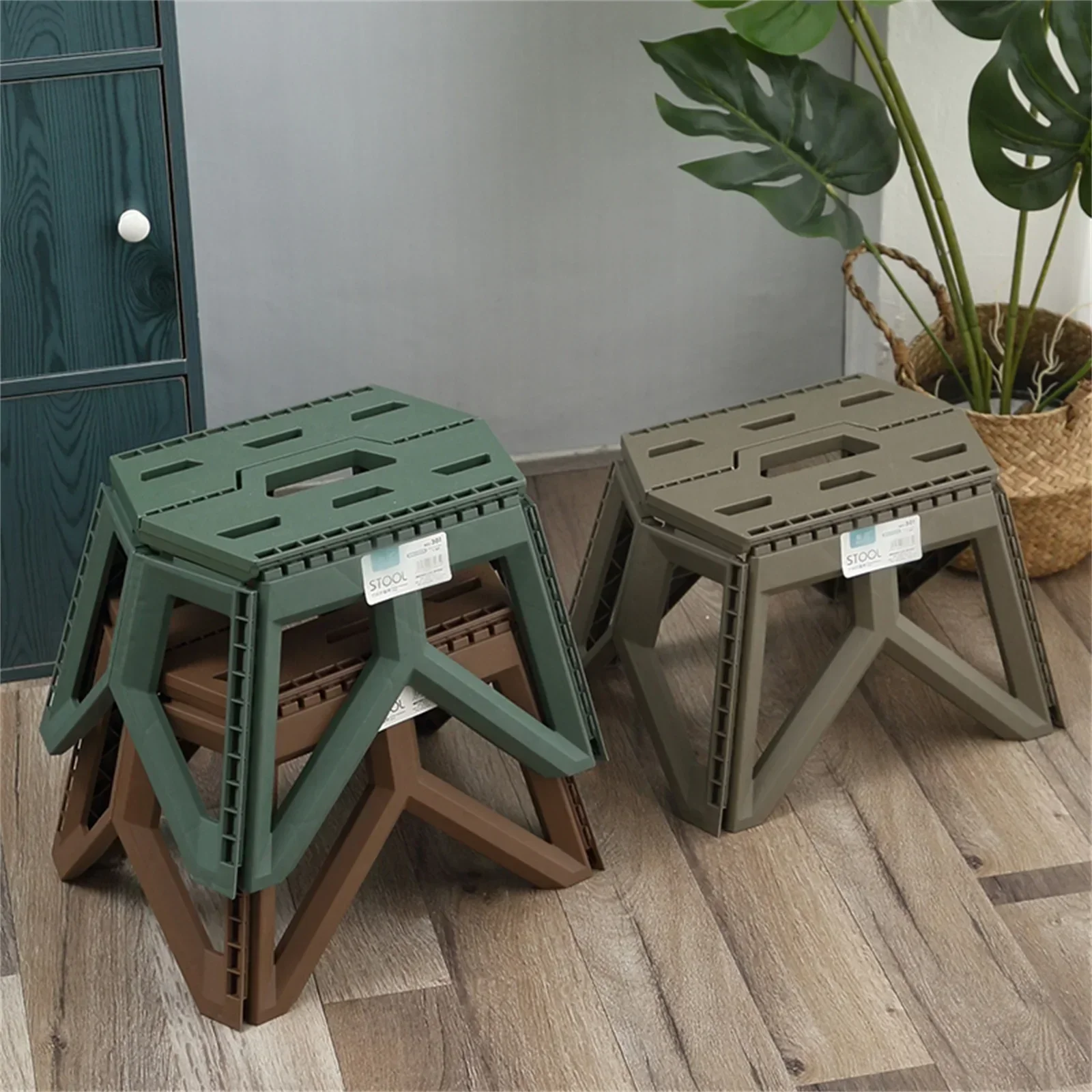 Chaise pliante portable pour usage extérieur, tabouret robuste à haute capacité de charge pour le camping, la pêche, la plage, siège compact et léger pour usage quotidien
