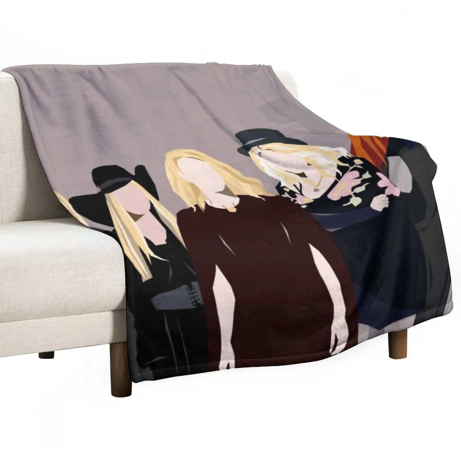 

Witches 2.0 Throw Blanket wednesday Cute Blanket Plaid blankets and throws