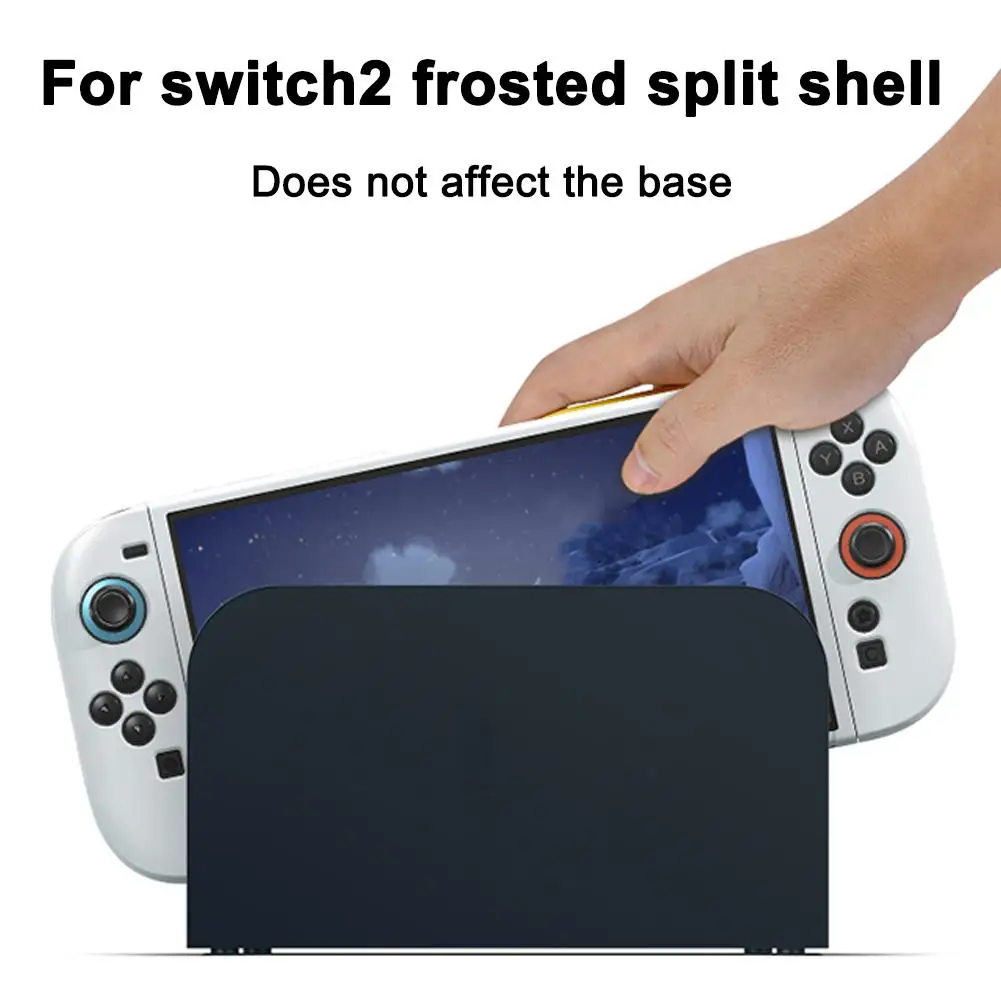 Portable TPU Hard Case For NS Switch 2 Joycon Controller Frosted Split Protective Cover Skin Shell Protector Gaming Accessori 3