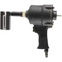 8KGF Industrial Pneumatic Punch Gun Metal Iron Plate Round Hole Punching Stainless Steel Advertising Word Air Puncher 3.2-8MM 1