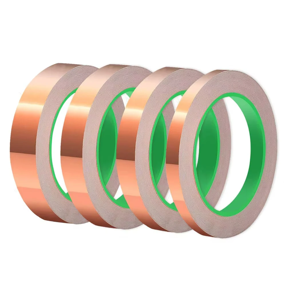 20M Double Sided Adhesive Conductive Copper Foil Tape 3/5/6/8/10mm