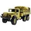 Wpl Naughty Dragon B16 1 6wd Military Truck With Canvas Rc Car Climbing Remote Control Plaything Holiday Birthday Gift Boy 2