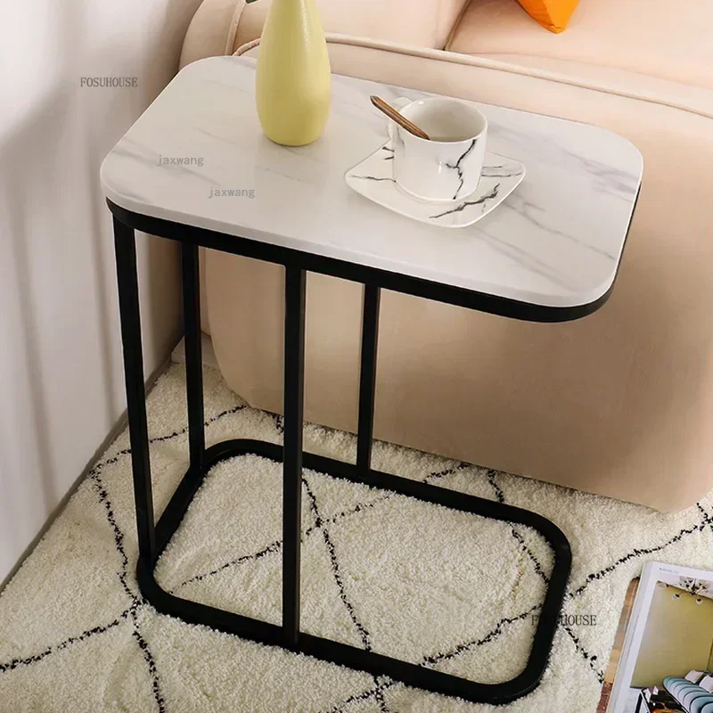 Creative Small Apartment Club Side Table Simple Modern Living Room Sofa ...