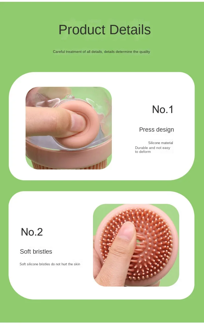 Popular Supplies dog bath brush image 7