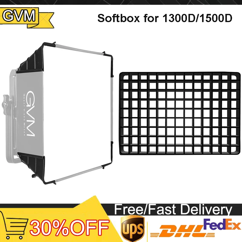 GVM-Foldable-Softbox-Diffuser-with-Grid-Beehive-for-RGB-1300D-1500D ...