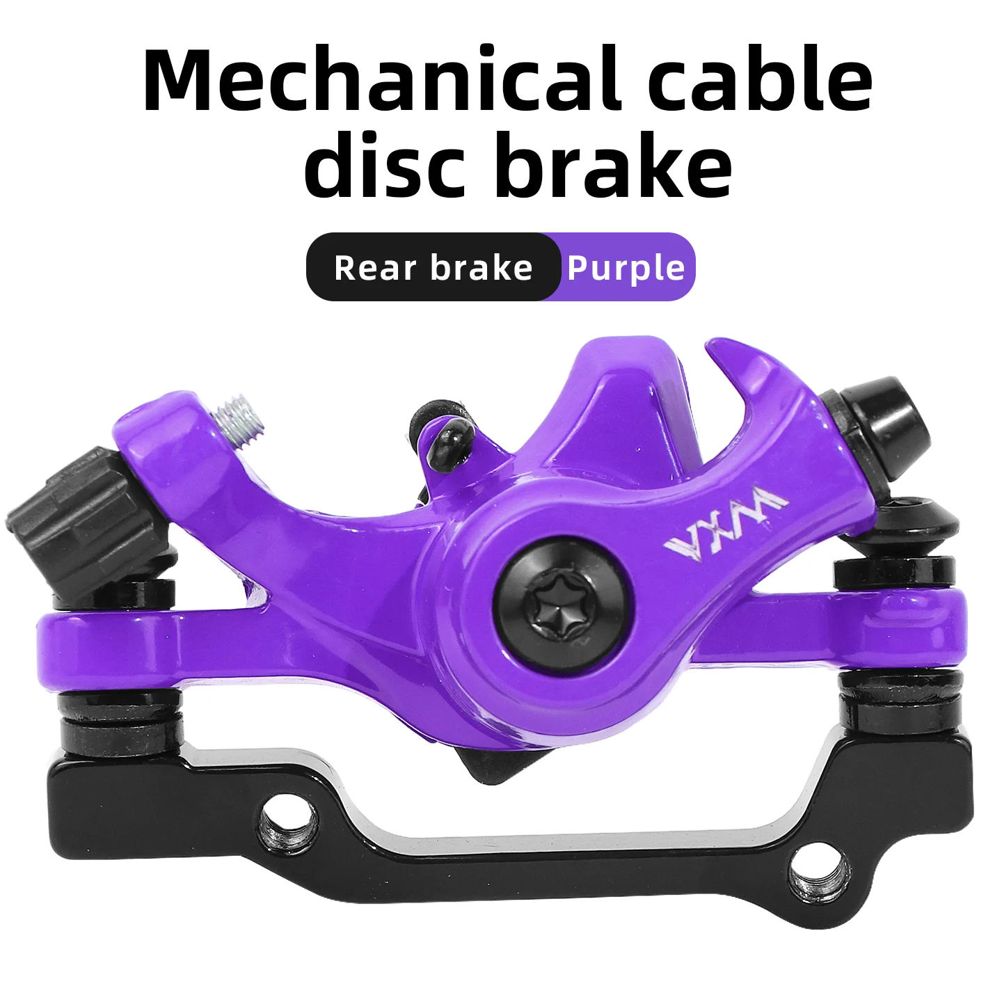 Purple rear brake