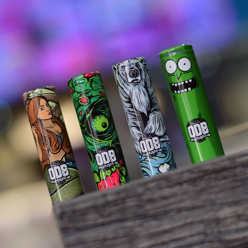 Рисунок 3 - в упаковке, 18650 литиевая наклейка на батарею 21700