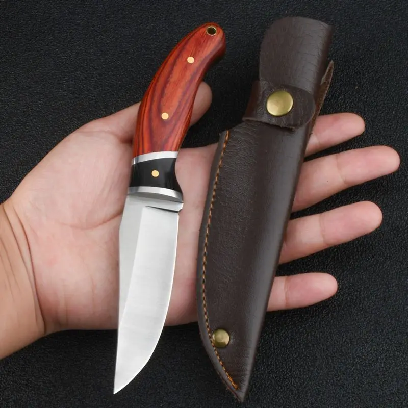 Boning Meat Cleaver Stainless Steel Knife Kitchen Mongolian Hand Meat Fruit Knife Roasted Whole Lamb Steak with Cover
