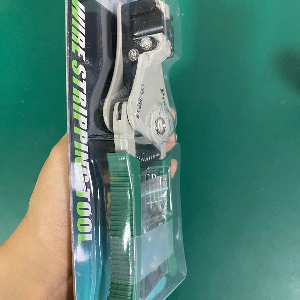 Proskit CP-369AE Fiber stripping pliers Stripping coatings Crimping Pliers Wire Stripper 0.5/1.2/1.6/2.0mm