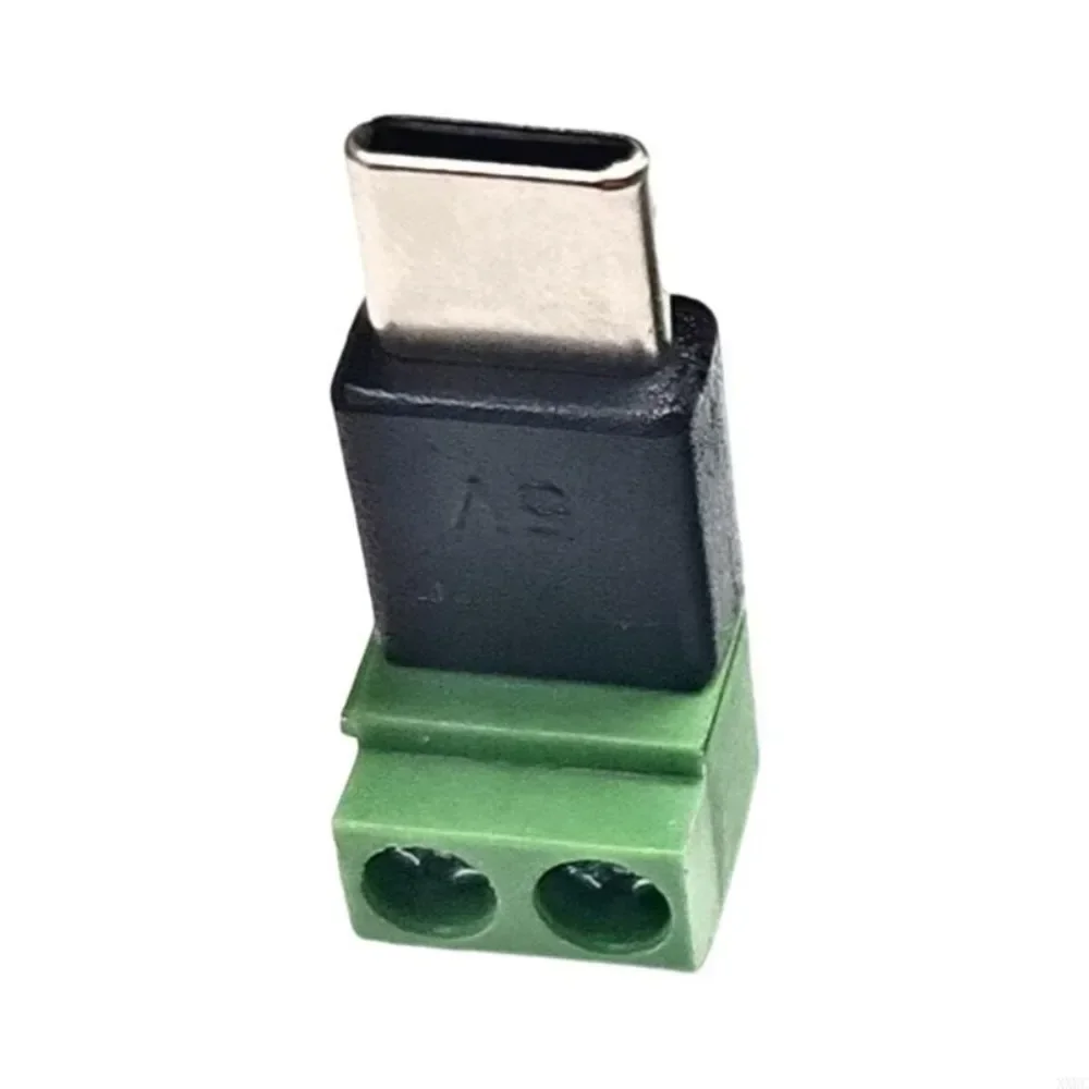 ตัวเลือกสินค้า อะแดปเตอร์ USB-C 2 พิน สกรู ชาร์จเร็ว 5V สีเขียว
