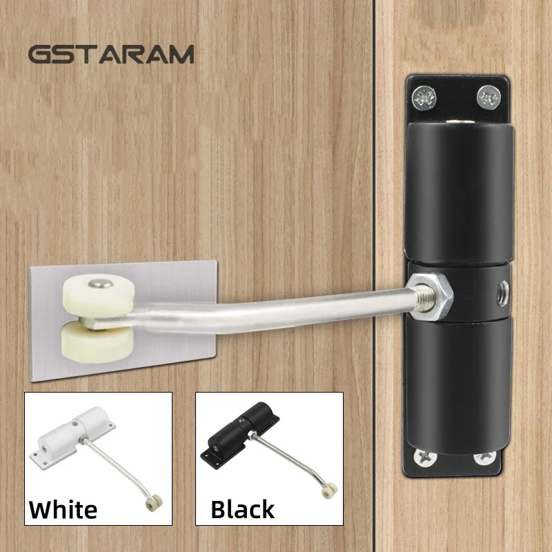 Automatic Adjustable Closer Surface Mounted Automatic Heavy Duty Safety Spring Closer for Interior Exterior Door