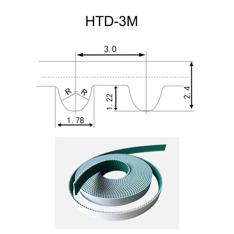 Cinghia Dentata In Poliuretano PU T2.5, 30 M, Cavo In Acciaio, Passo 5 Mm, Nastro Trasportatore Sincrono Per Una Trasmissione Fluida E Un Design Aperto Flessibile - Foto 8