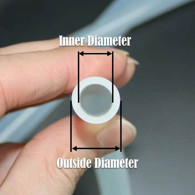 1/5M Food Clear Transparent Silicone Hose 2 3 4 5 6 7 8 9 10 11 12 14 16mm Flexible High Temperature Silicone Tube Pump Aquarium 6