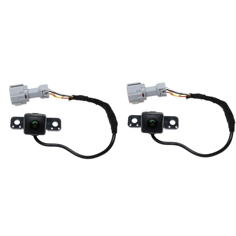 

2X Car Rear View Camera Parking Assist Backup Camera 95760-A2100 95760A2100 for Hyundai Santa Fe 13-16 KIA CEED 12-16
