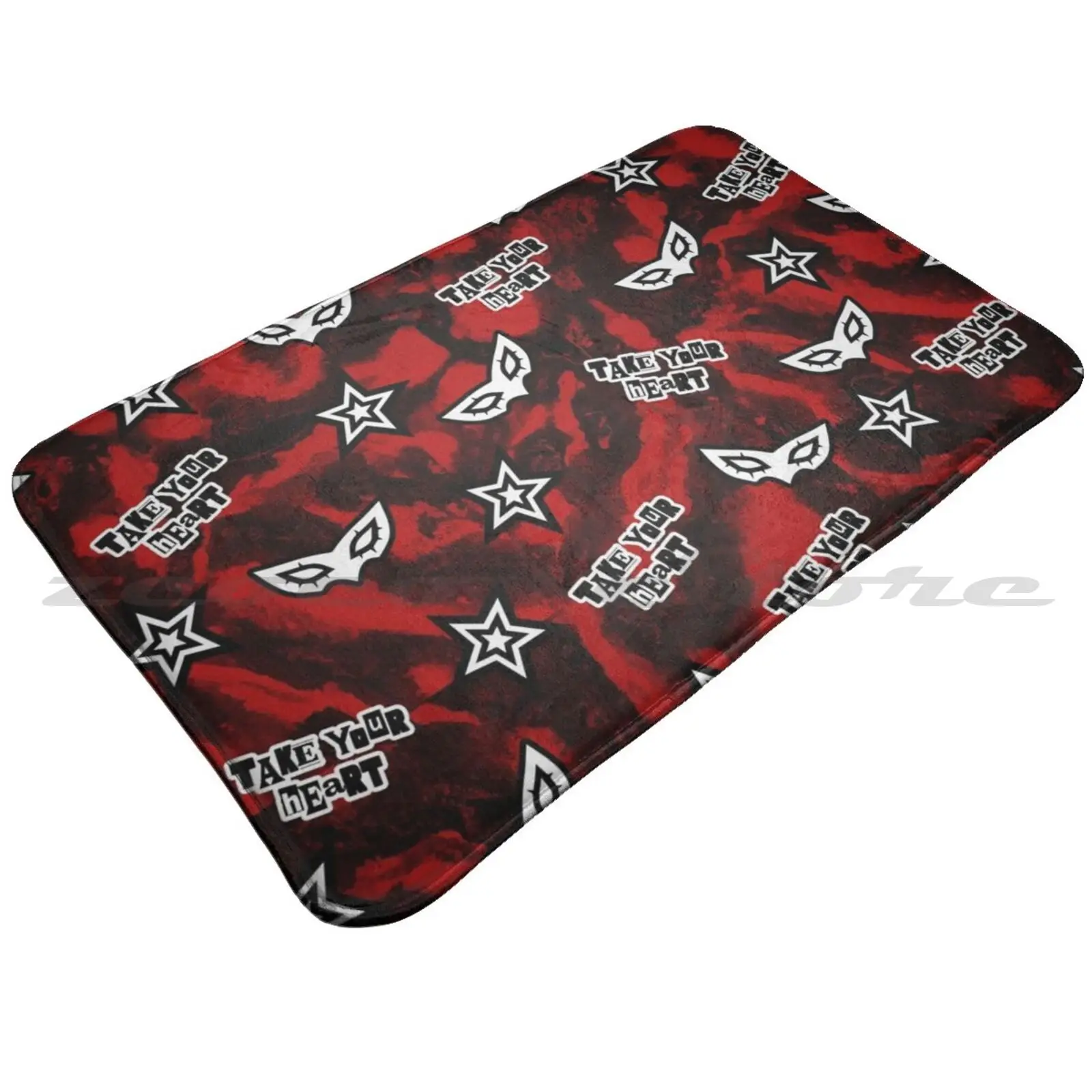 Коврик Tie Dye Persona 5 нескользящий коврик для впитывания воды на дверь человек Persona5