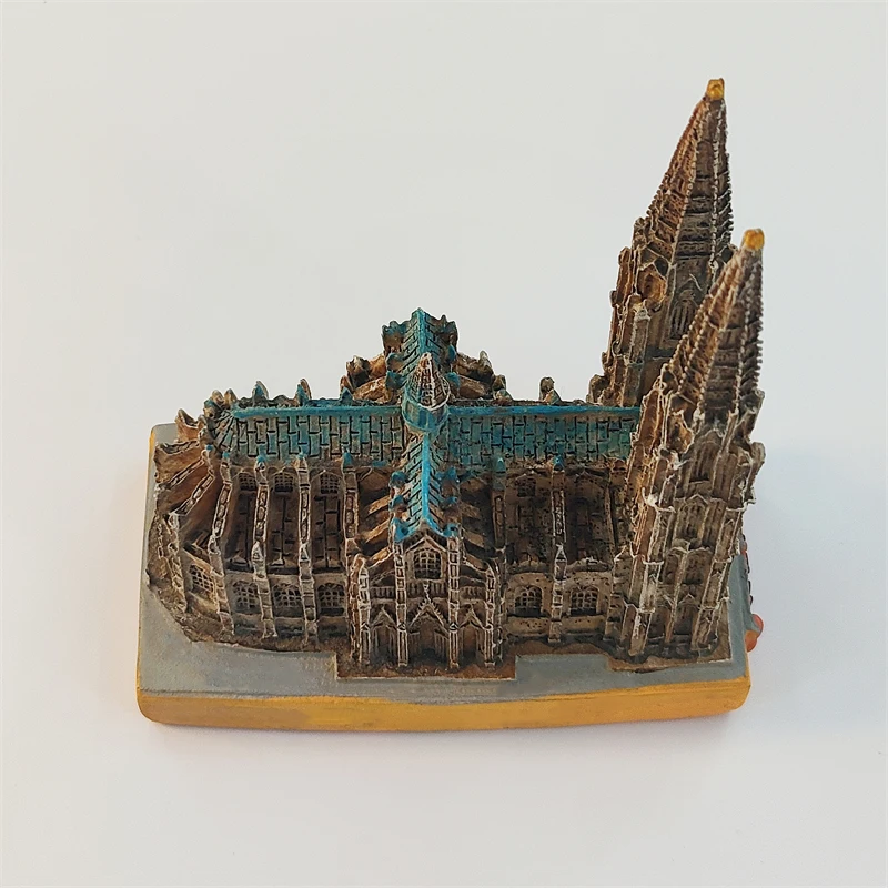 Aimant De Réfrigérateur 3D Cathédrale De Cologne Allemagne Souvenir Touristique Collection Cadeau Décoration Maison Et Cuisine Aimant De Réfrigérateur