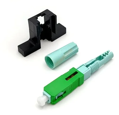 conector fibra optica SC APC Connector 60MM SM Single Mode Optical Connector Tool Fiber Quick Connector LX58