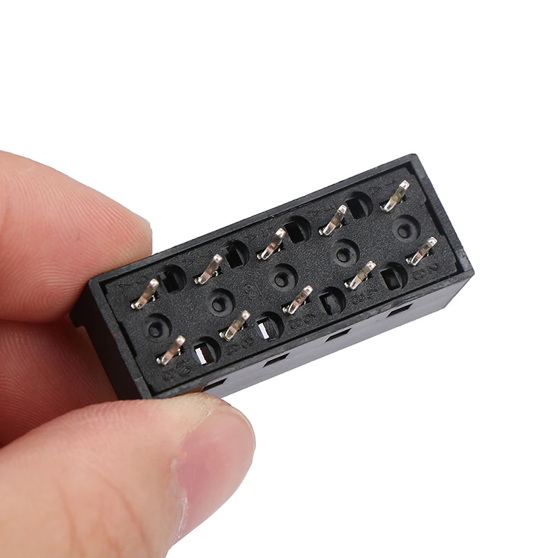 1Pc 8A 250VAC 4 Positions 10 Pins Hot And Cold Air Cylinder Toggle Switch For Hair Dryer Connector Hair Salon Accessories