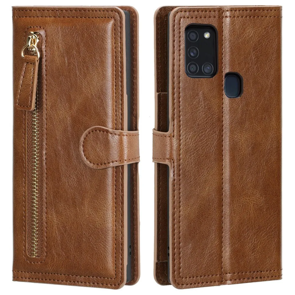 Elegant Leather Wallet Case with Card Holder