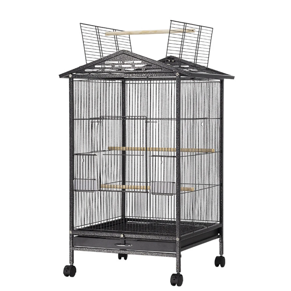 Beste Becs Fonott birdcages majd Lombosmohák birdhouse Fehérítőszer Messzemenő Sejt Öntözés být Rozsdamentes Acél Romlott nyelv basketing cages