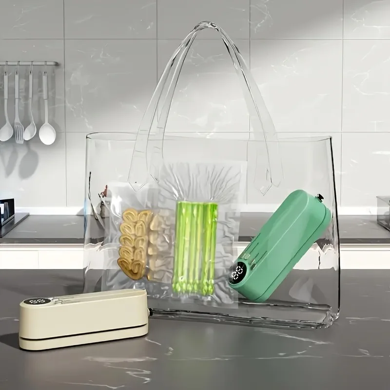 Compact USB Vacuum Sealing Machine Set for Food Preservation