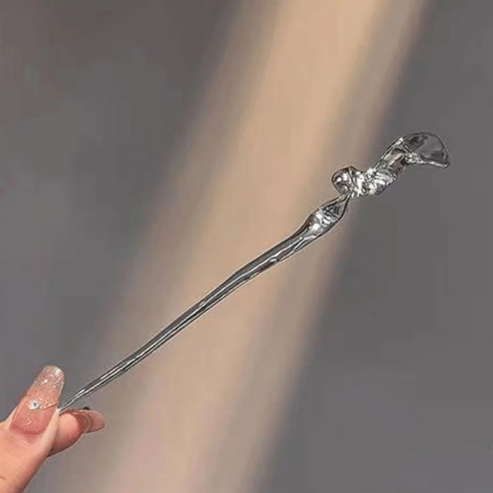 1 STÜCK Vintage Chinesischer Stil Metall Haarstab für Frauen Essstäbchen Haarschmuck Traditionelle Chinesische Haarnadel für besondere Anlässe – Detail 8