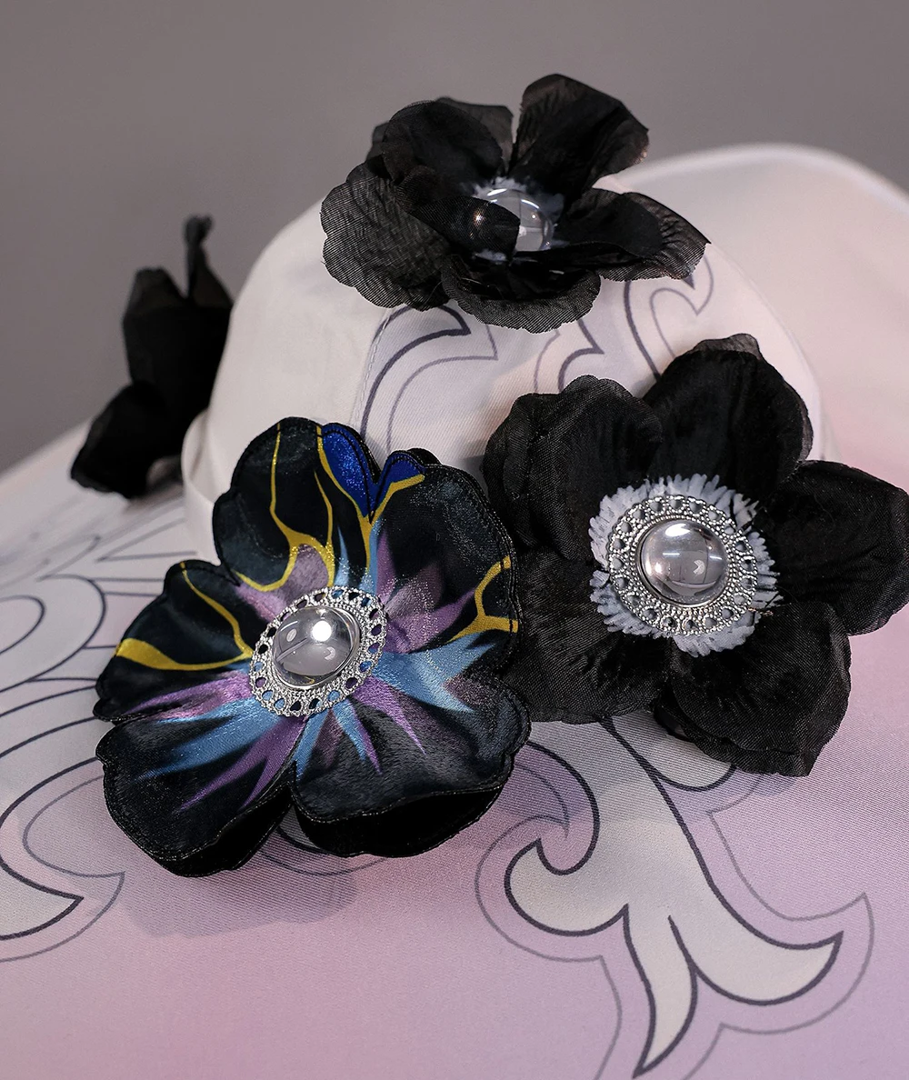 Floral Women's Dress for Masquerade and Carnival Events
