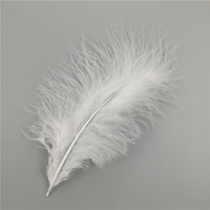 10-15cm Colored Turkey Feathers for Crafts Fluffy Marabou Plumas DIY Wedding Party Decoration Dream Catcher Accessories