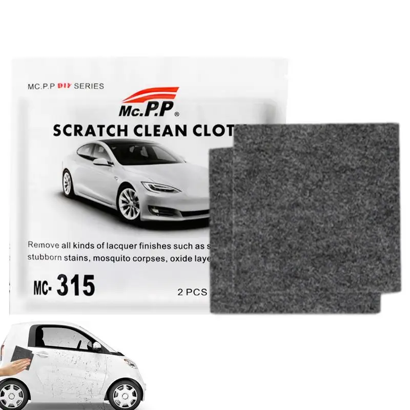 

Sparkle Cloth For Car Scratches 2Pcs Car Scratch Remover For Car Repair Multipurpose Car Cleaning Paint Surface Polishing Water