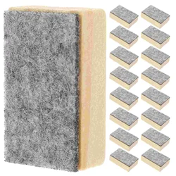 20 Pcs Small Blackboard Eraser Dry School Whiteboard Eraser Magneticboard Cleanerboard Wiper Cleaner Magnetic Felt