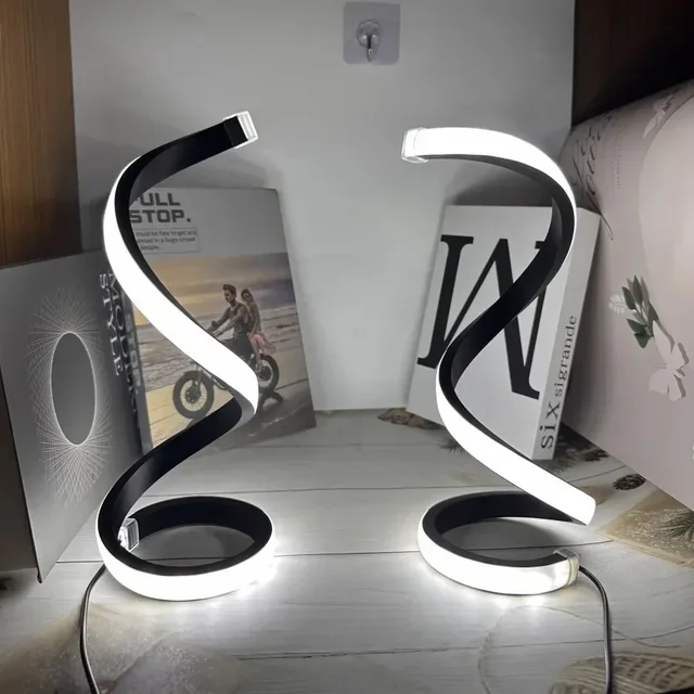 LED Spiral Dimming Table Lamp 2