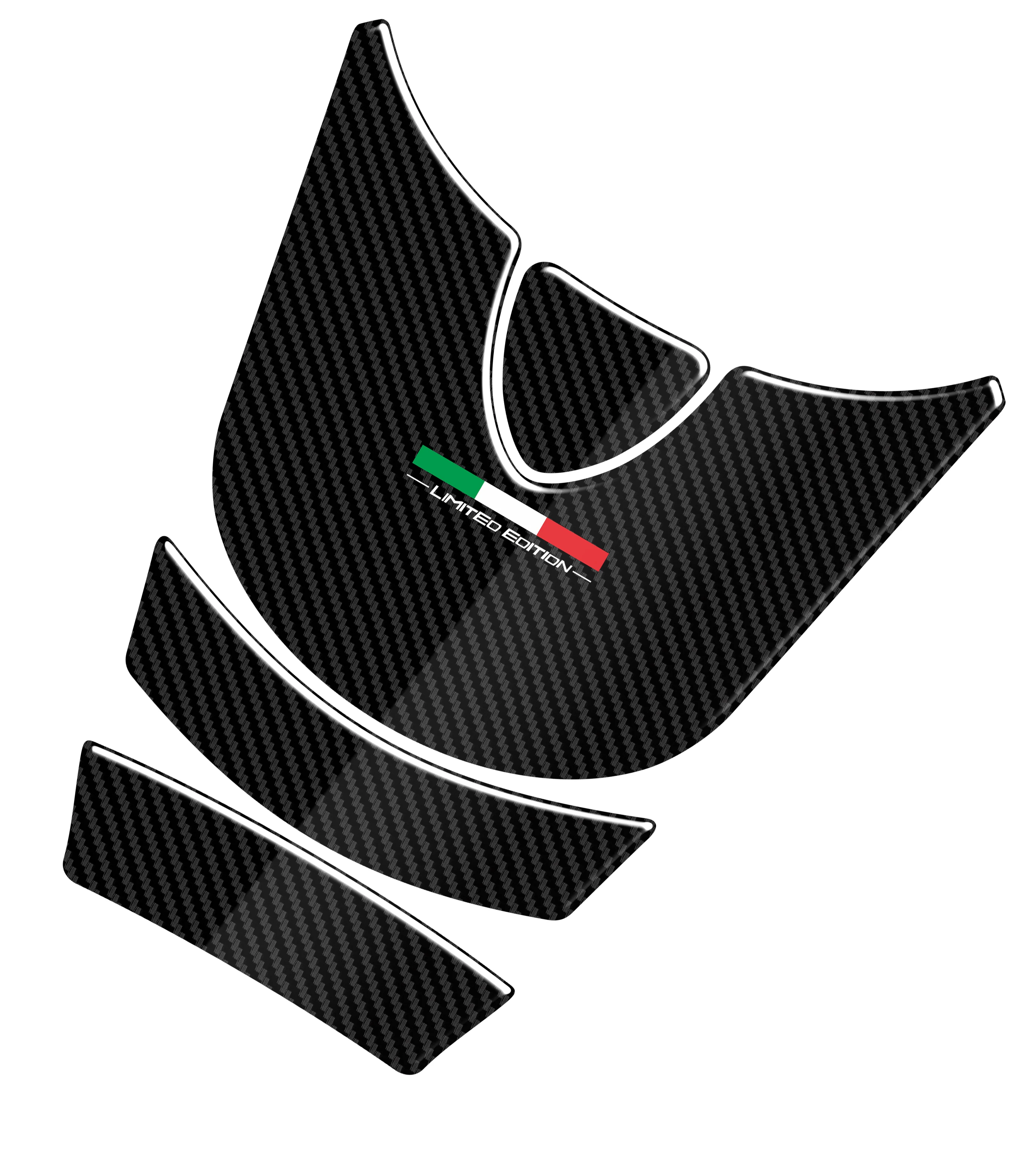 

3D Carbon-look Motorcycle Tank Pad Protector Case for DUCATI MULTISTRADADA 1200 2010-2014 2011 2012 2013