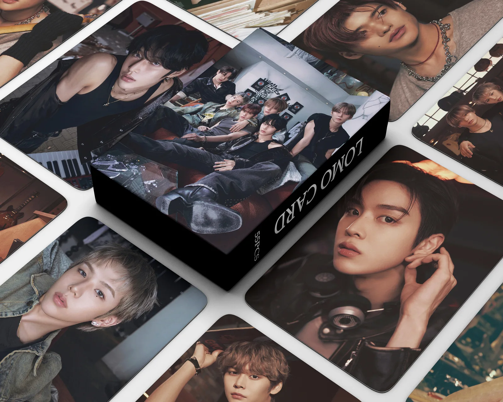 

55 шт./набор Kpop Idol RIIZE Lomo Card, новый альбом Shotaro Sungchan sanynghan Anton, фотокарточка, карточки Для Фотопечати, картинки, подарки для фанатов