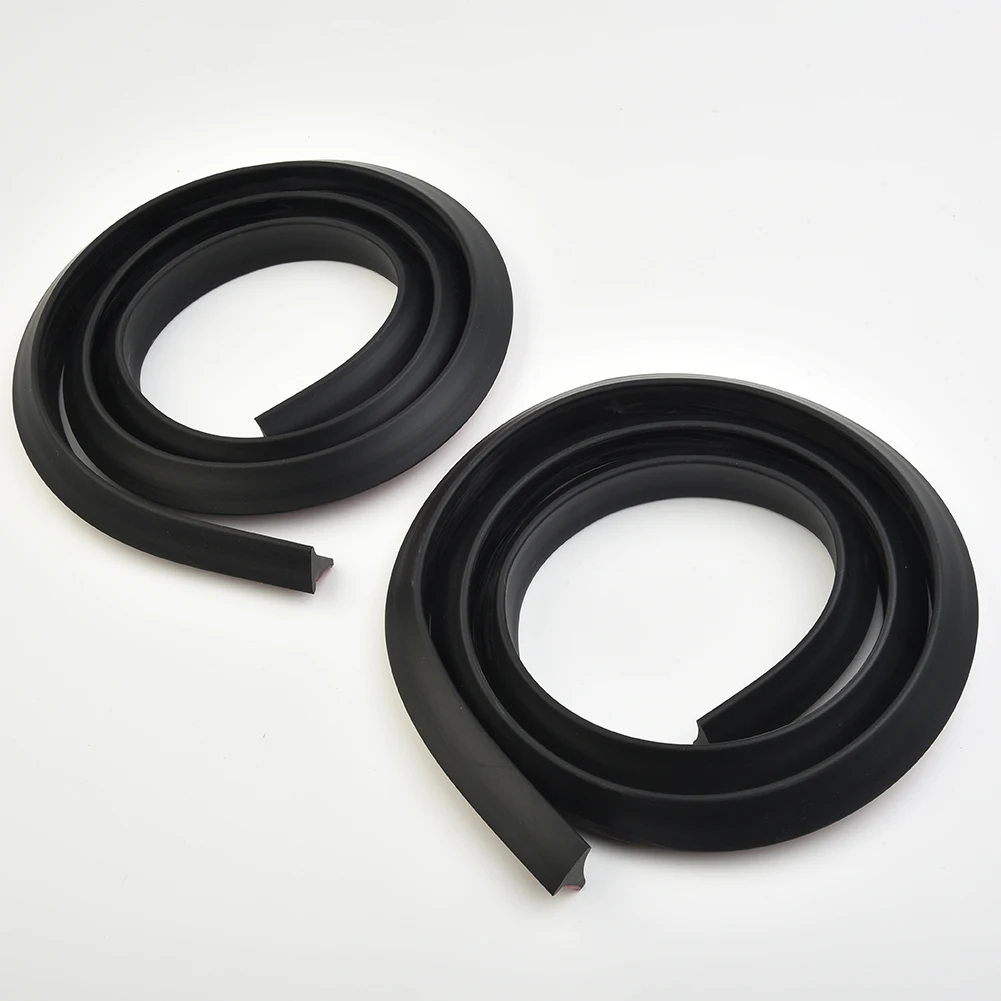 

Moulding Flares Trim Edge Rubber Car Wheel Eyebrow Strip Interior Accessory Replacement Cover Protector 1.5m Fender Decor