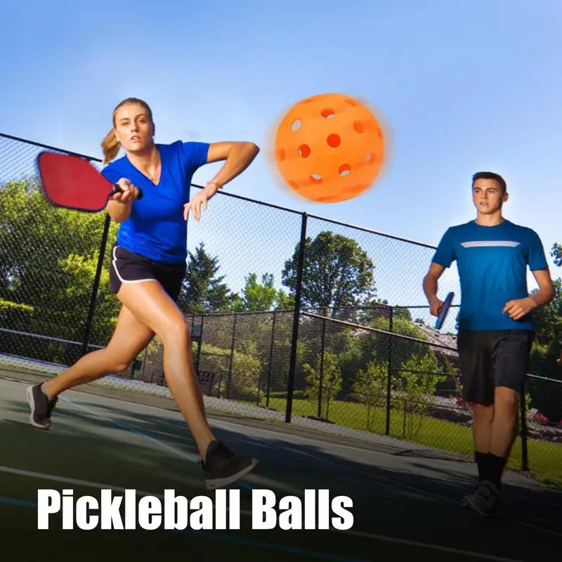 Franklin Pickleball 4pcs Outdoor Balls Golf Ball Excellent Spin And Balanced Flight With Rotational Molding Technology For B
