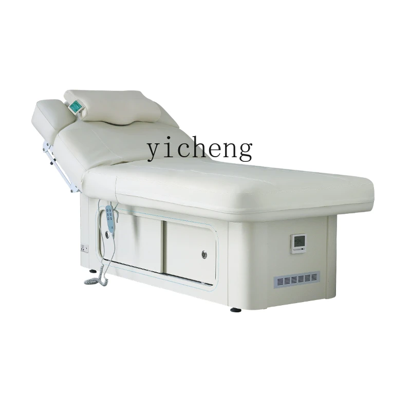 

Zk high-end club electric beauty bed vibration massage lifting heating physiotherapy bed