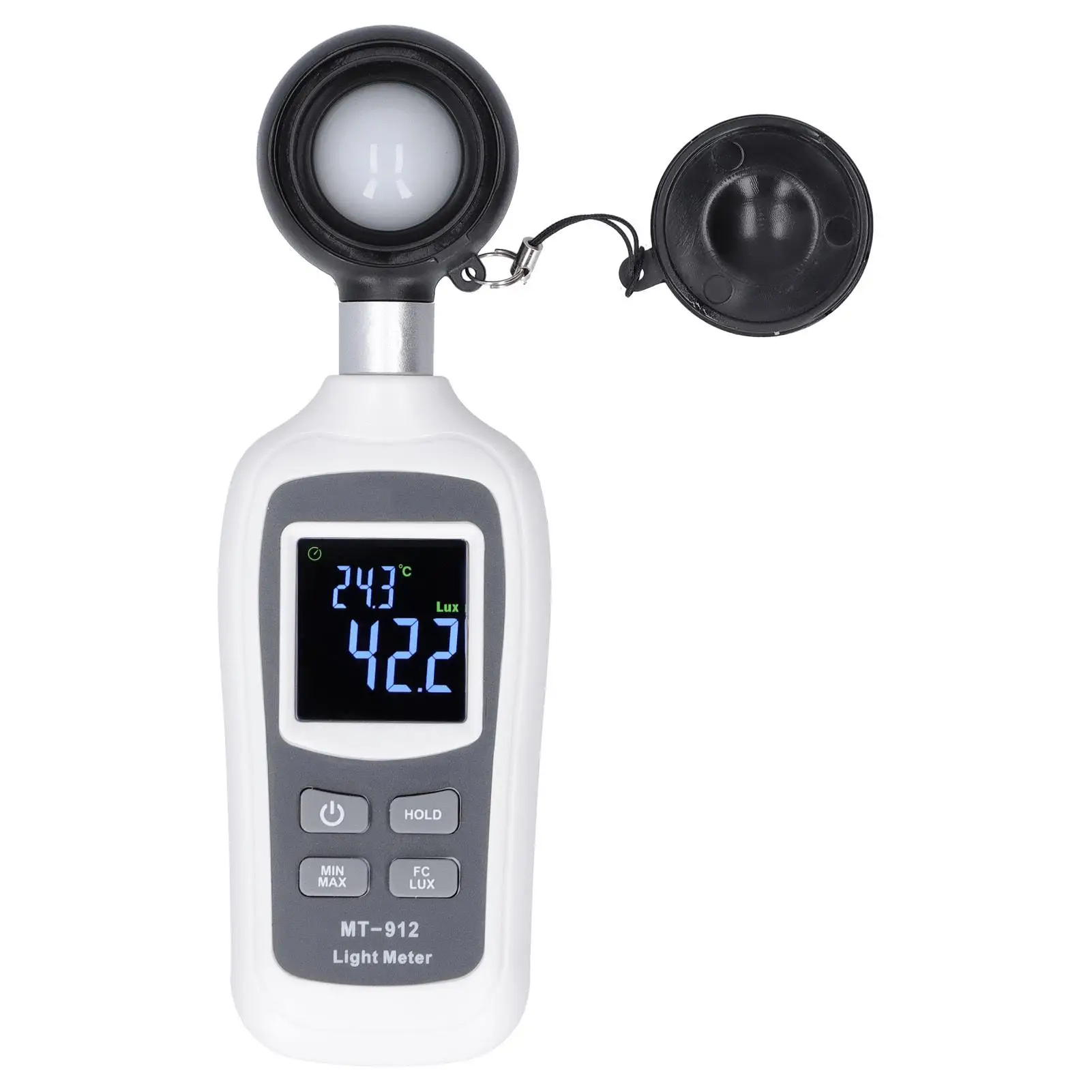 MT-912 Mini Handheld Digital Light Meter LCD Luxmeter Photometer 0-200K Lx High Precision Quality 3