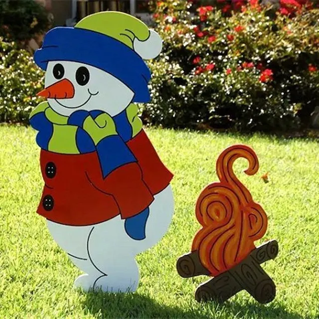 Karácsonyi Fa Díszek Meglepetése És Érdekes Kültéri Dekoráció-Garden Udvari Művészetek Ajándéka Újév Dropshippin - Image 6