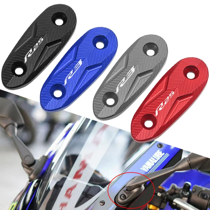 

Мотоциклетные аксессуары для YAMAHA YZF R3 R25 R 3 R 25 YZFR3 YZFR25 2019-2022 2023 лобовое стекло привод лобового стекла зеркальное отверстие крышка
