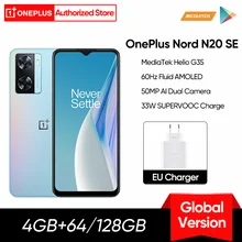 Global Version OnePlus Nord N20 SE N 20 Smartphone 4GB 64GB 33W SUPERVOOC Charge 5000mAh 50MP Dual Camera Mobile Phone