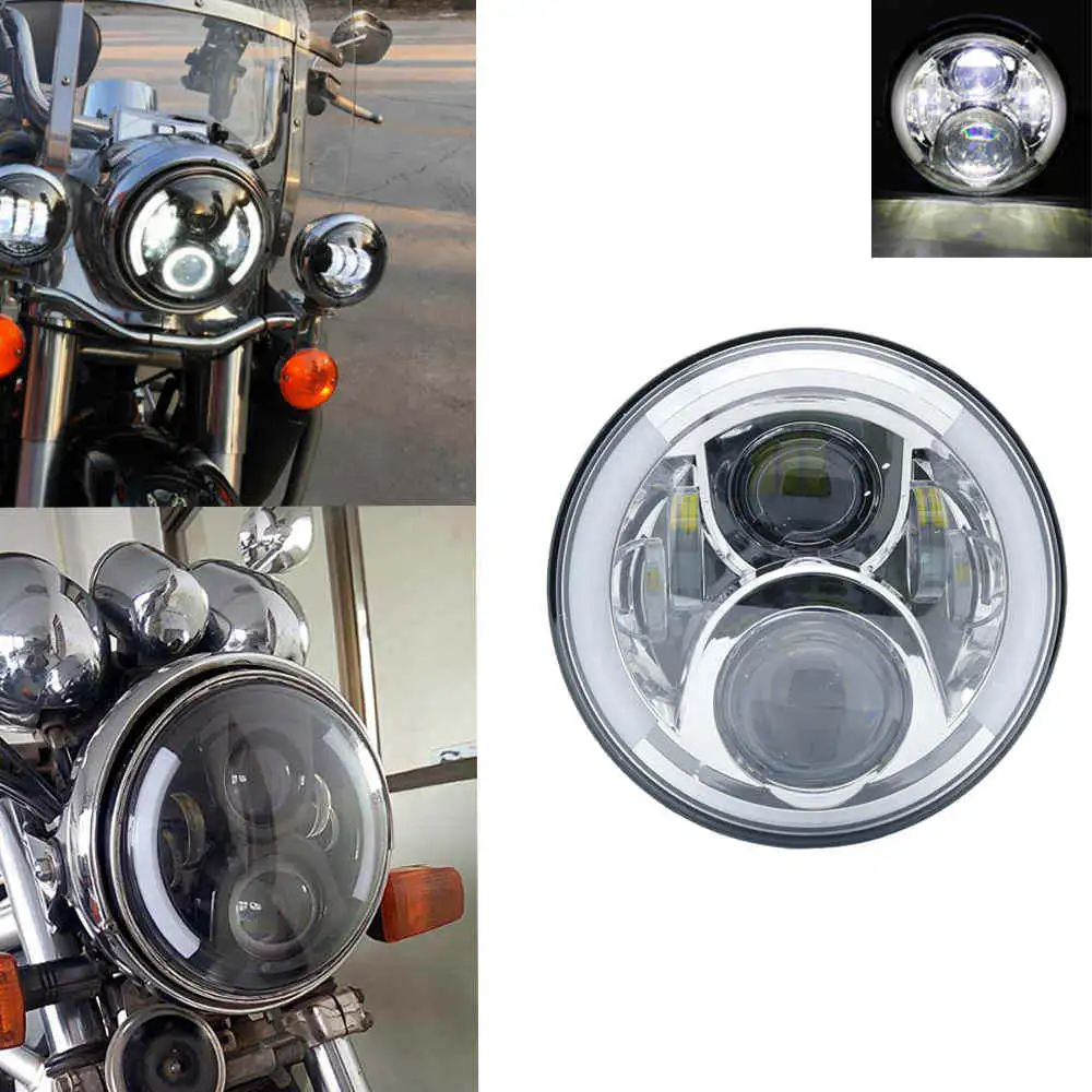 50W Halo Chrome