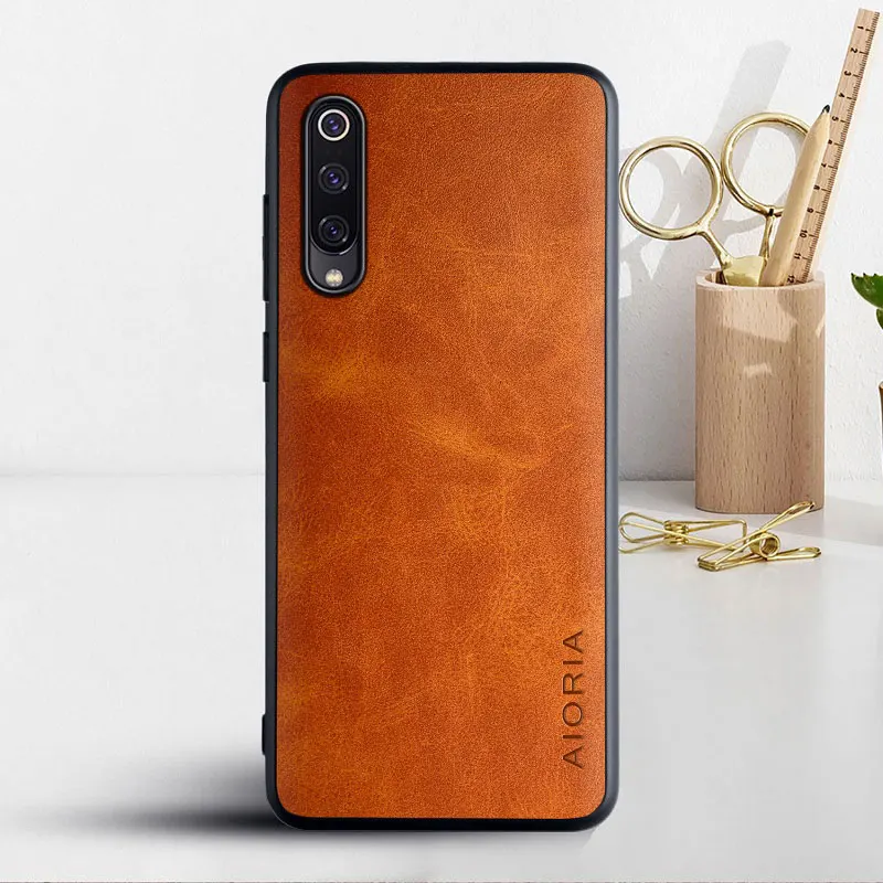 Luxury Vintage Leather Phone Case Cover