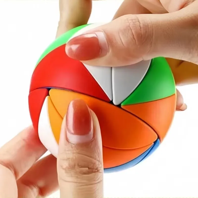 3D YJ Yeet Ball 매직 큐브 부드러운 속도 큐브 어린이를위한 교육 학습 장난감 성인 안티 스트레스 퍼즐 Cubo Magico