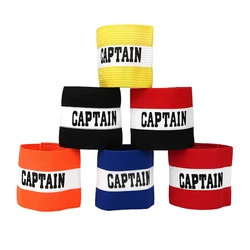 Leader Elastic Sports Accessories Captain Armband Symbol Football Rugby Hockey Outdoor Playground Strong Stickiness Sleeve Badge