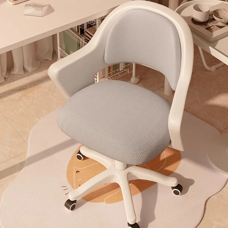 

Glides Arm Rest Pads Office Chair Ergonomic Swivel Luxury Wheels Office Chair Cushion Comfy Cadeira De Escritorio Furniture