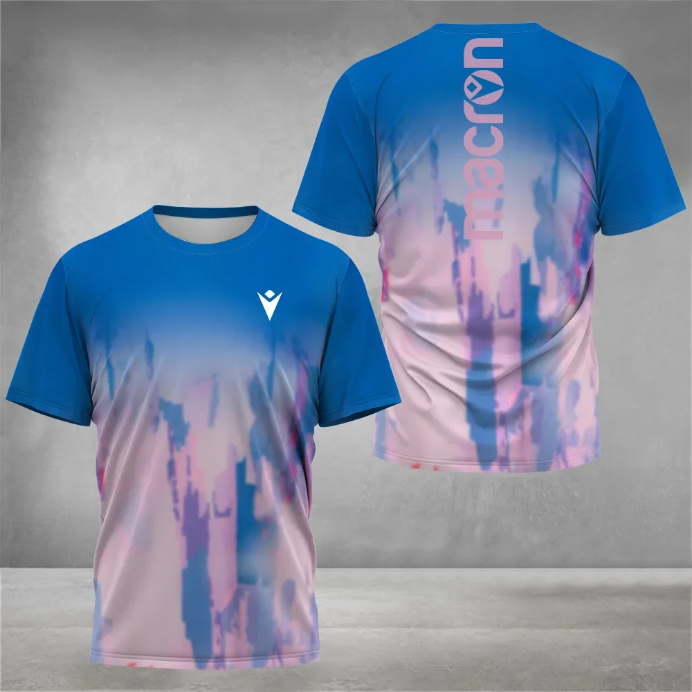 Summer Quick-Drying Men's Tennis T-Shirt Breathable Sports T Shirts Fashion Badminton Short Sleeve Clothing