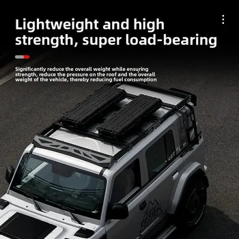 Factory Hot Selling For Chery iCAR V23 Cargo Rack, Roof Platform, Lage Basket, Folding Ladder