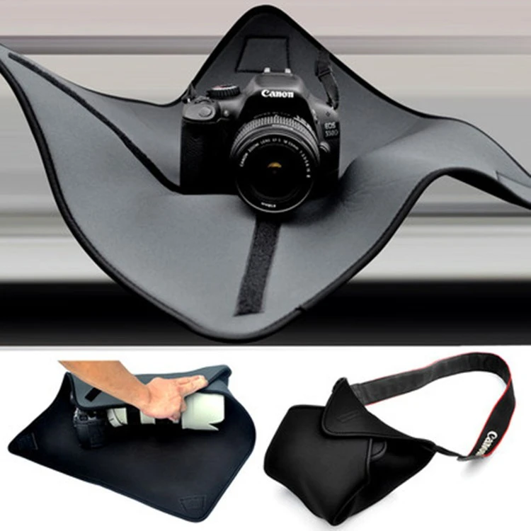 Waterproof Camera Wrap Cloth Protective Cover Bag Body For Canon Sony