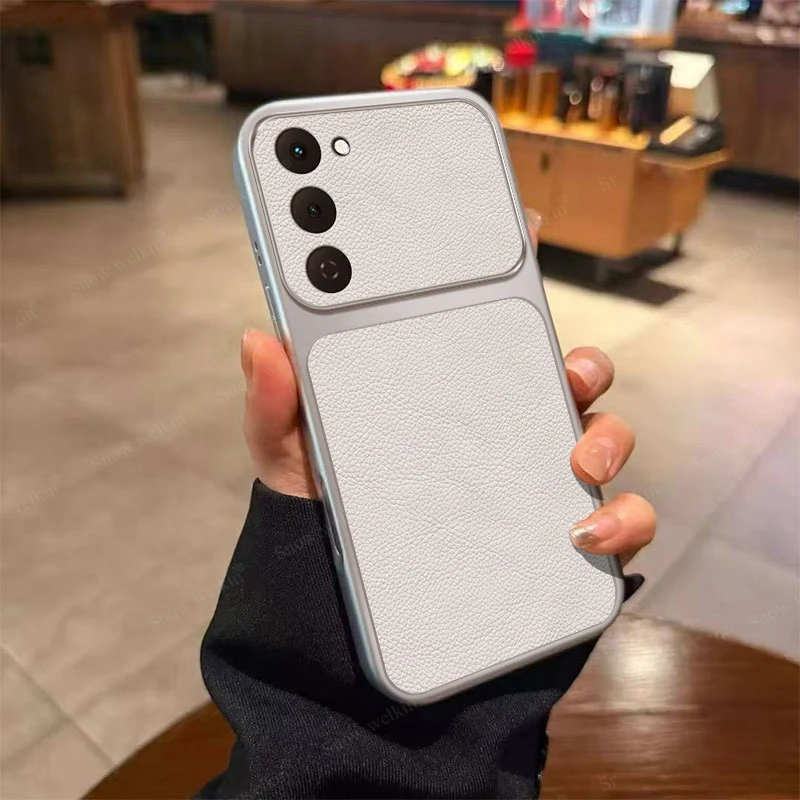 Luxury Plating PU Leather Shockproof Silicone TPU Phone Case